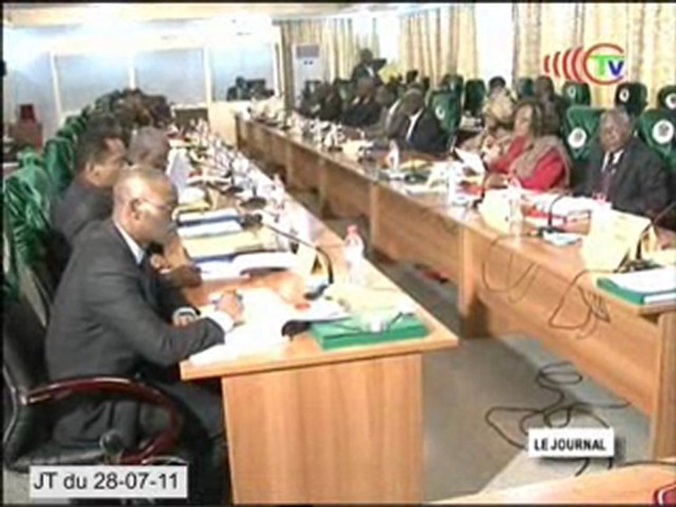 Réunion du comité de direction de l'université Marien Ngouabi