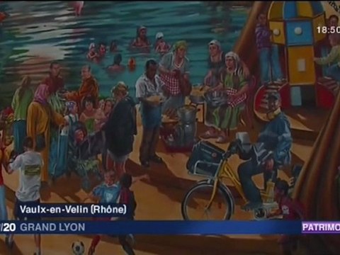 La Fresque des Noirettes, Vaulx-en-Velin - France 3 - 14 juin 2011