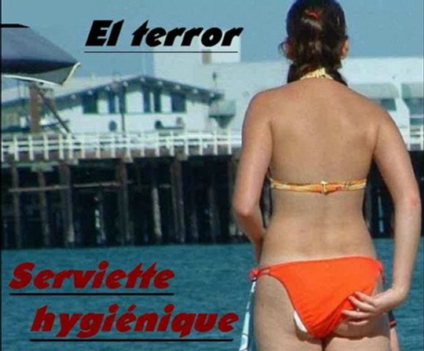 El terror - Serviette hygiénique (NOUVEAU SON)