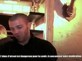 Sylvain Glatiny présente le Despejito au Despe Wild Bar