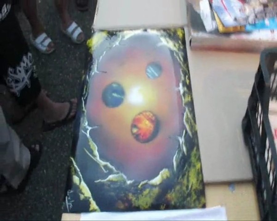 space-painting #1 "Cave"