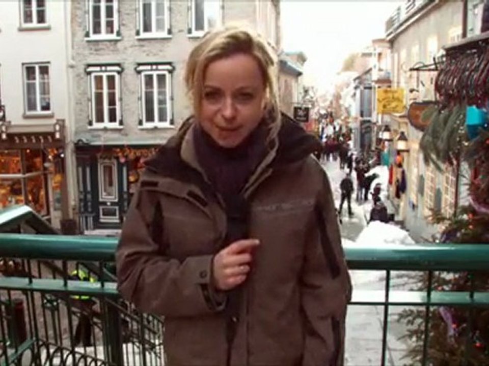 Red Bull Crashed Ice circuit in Québec City