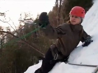 Ice Climbing in Québec City