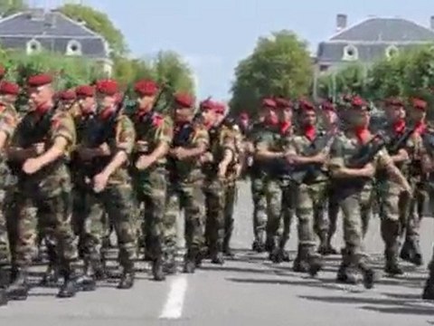 35e RAP: Prise de commandement du colonel Romain Charles