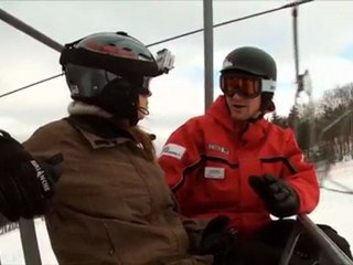 Snowboarding in Québec