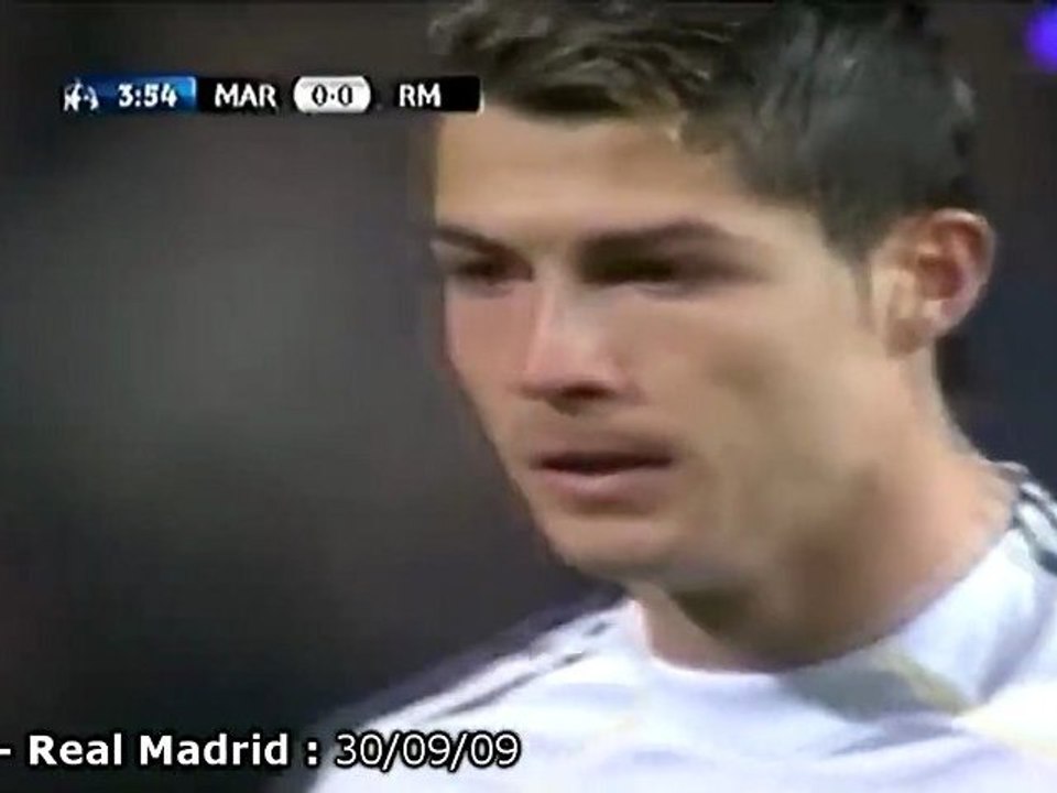 Les 13 coups francs de C. Ronaldo au Real !