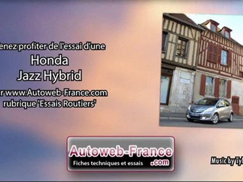 Essai Honda Jazz Hybrid - Autoweb-France