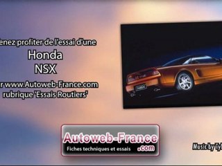 Essai Honda NSX - Autoweb-France