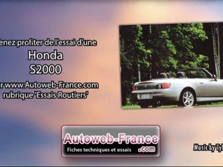 Essai Honda S2000 - Autoweb-France