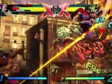 Ultimate Marvel vs Capcom 3 Hawkeye Vs. Strider Hiryu Gameplay Trailer