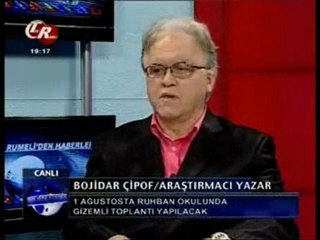 BOJİDAR ÇİPOF 29 TEMMUZ 2011 TEK RUMELİ TV'DE