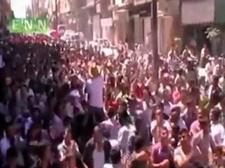 Gunfire amid protests in Syria