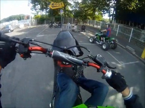 Test GOPRO HD wheeling - Yamaha BW'S 80