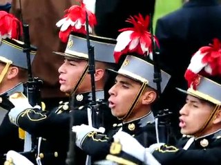 Peru's new president celebrates independence parade