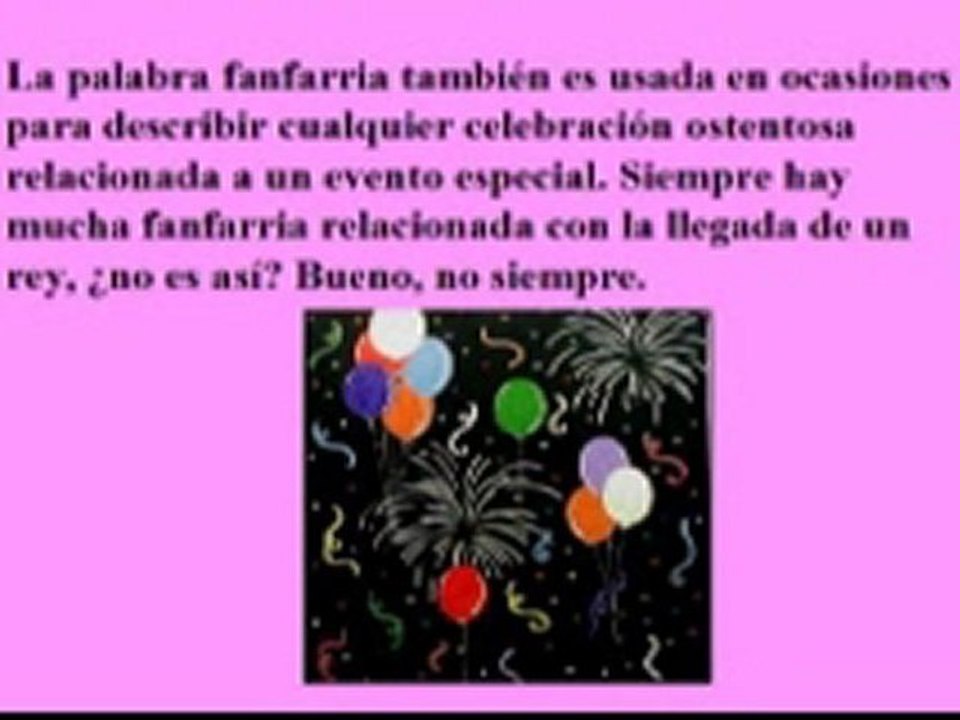 Fanfarria para un Rey wmv