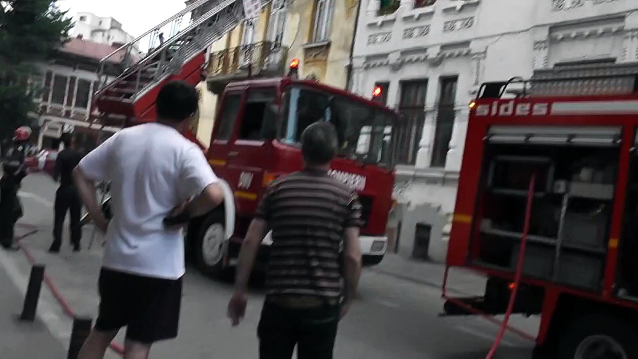 Incendiu zona Cismigiu