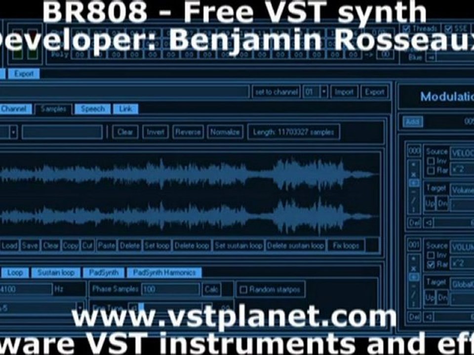 BR808 - Free VST synth