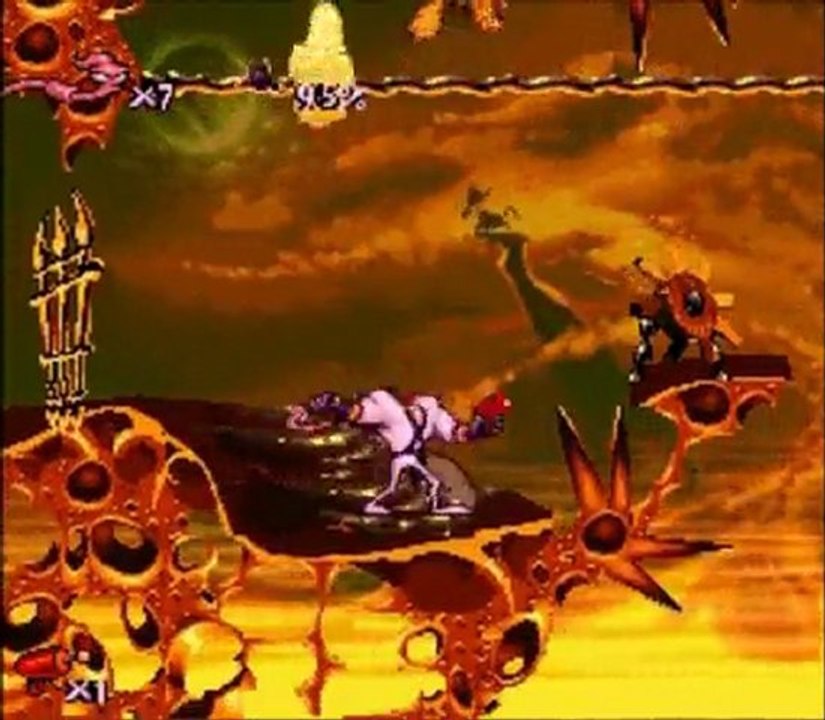 (Walkthrough) Earthworm Jim - SNES - partie 2