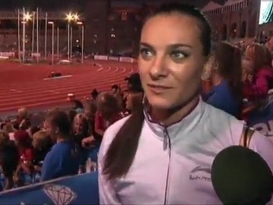 Isinbayeva ist zufrieden mit ihrer Leistung