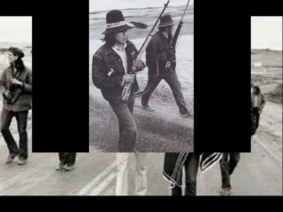 a toutes les nations amerindiennes (WOUNDED KNEE)