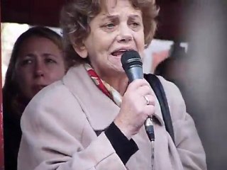 Represión y muerte en Jujuy: Palabras de Diana Kordon en Plaza de Mayo