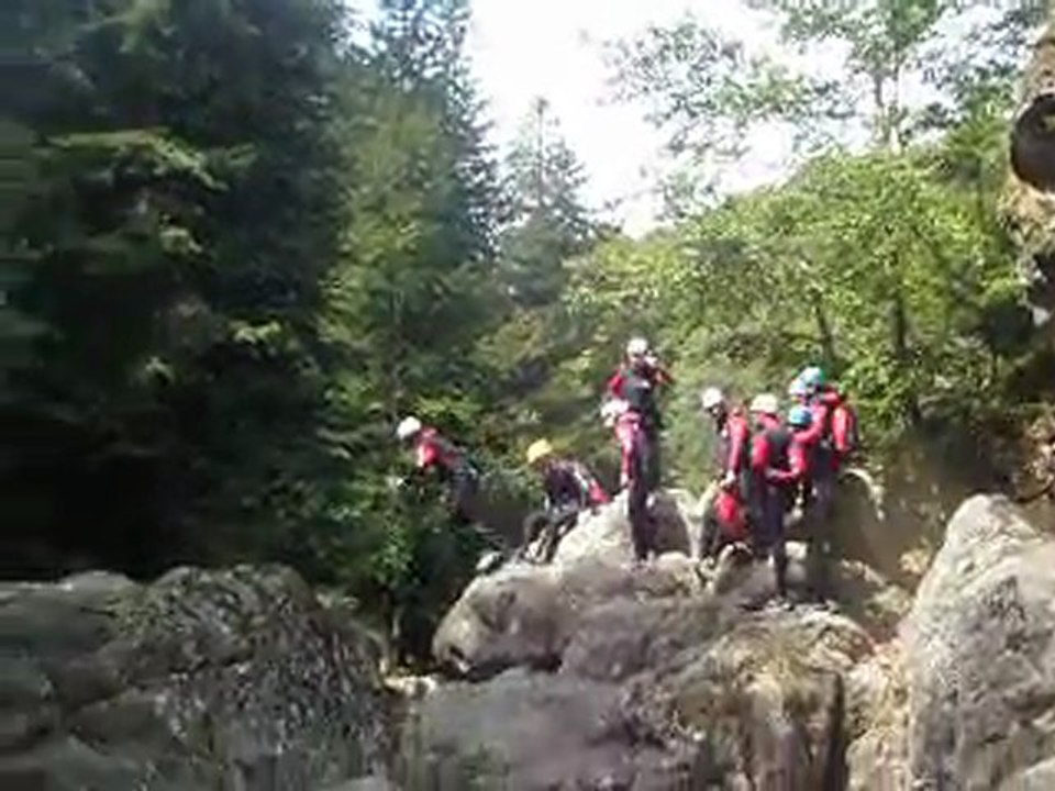 Canyoning Ardèche: Canyon de la Borne - Saut de 7m