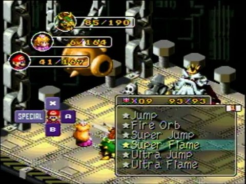 Super Mario RPG Boss Fight 36 Smithy_Smelter and Shyper