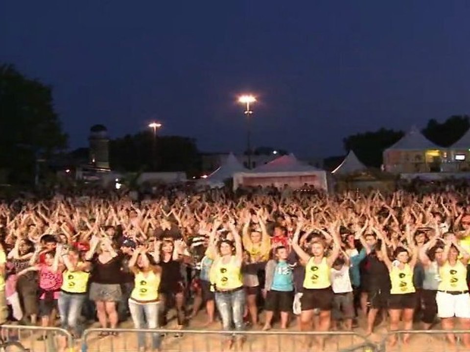 Brive plage 2011 - Le Flashmob