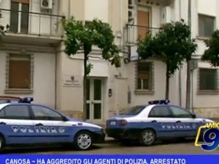 Download Video: Canosa | Ha aggredito gli agenti di polizia, arrestato