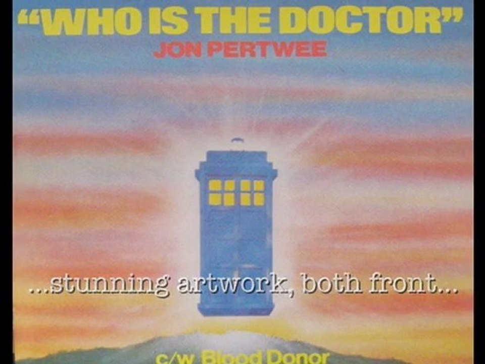 Doctor Who: "Dr...?" (with lyrics) by Blood Donor (1980), Vinyl Record (45 RPM)