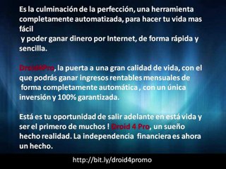 Droid 4 Pro review, gana dinero DROID4PRO