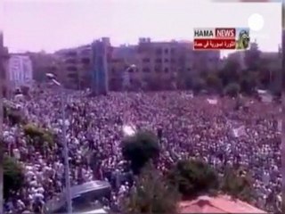 Syrian military advance on the centre of Hama