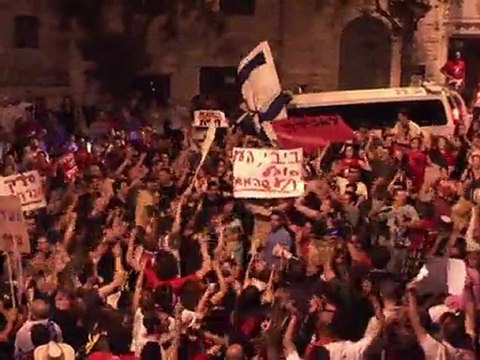 Manifestations massives pour la justice sociale en Israël