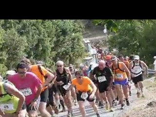 Départ du trail d'ASPREMONT (06) - 30 juillet 2011