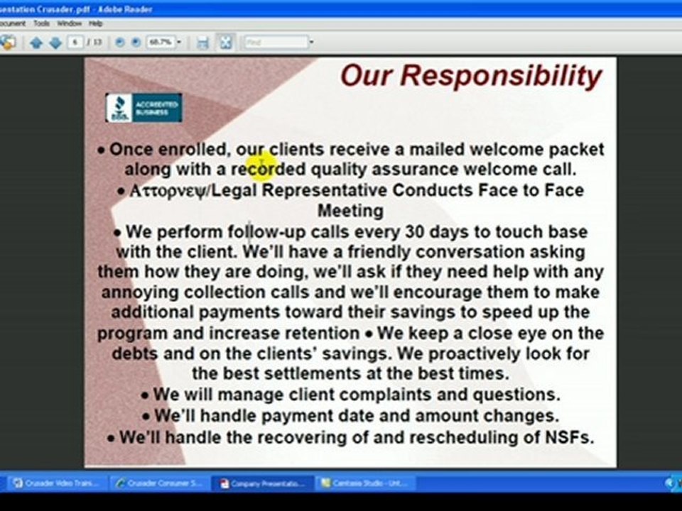 Debt Settlement Branch Affiliate Income Opportunity