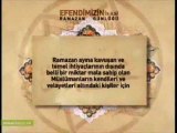 Teravih Cömertlik sadaka Efendimizin Ramazan günlüğü