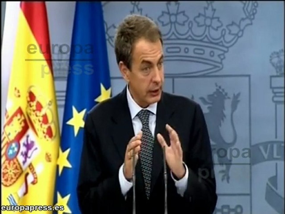 Zapatero:"Economía española crea empleo interanualmente"