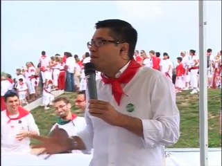 Henry Lauqué, président du comité des Fêtes - Fêtes de Bayonne 2011