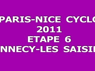 PARIS NICE 2011 ETAPE 6 ANNECY-LES SAISIES