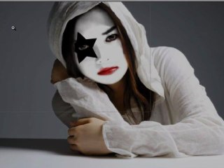 Effet maquillage du groupe kiss