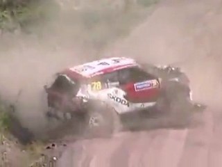 WRC Rally Finland 2011 Crash