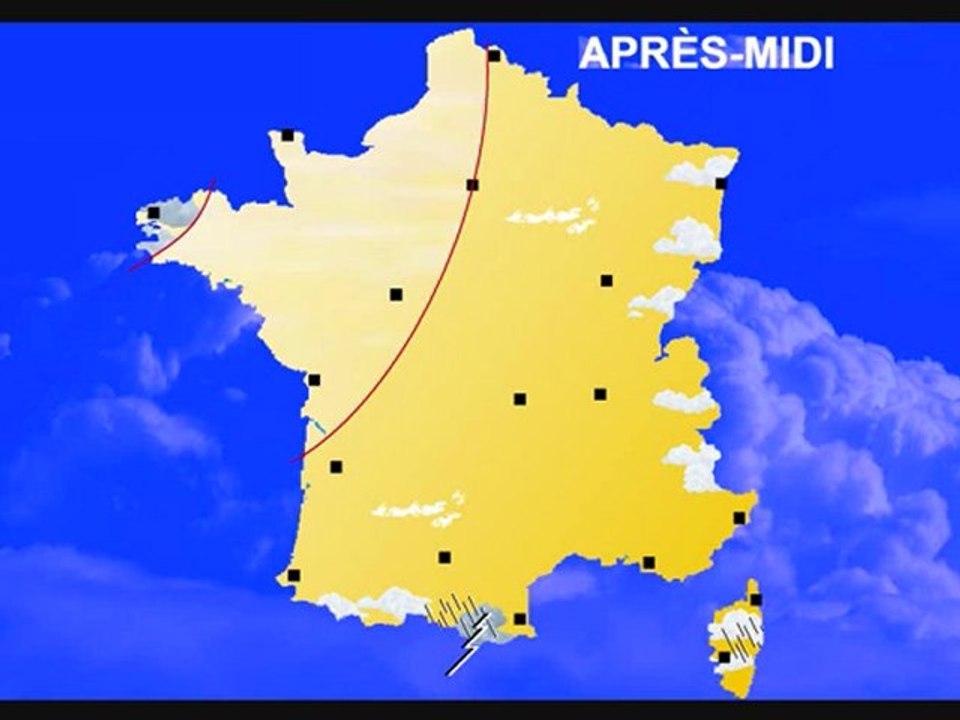 Météo 1er août 2011: Prévisions à 7 jours, arrivée des orages !