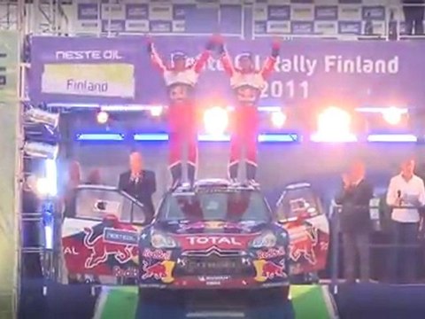 Citroën Racing - WRC 2011 - Rally Finland - victoire de S LOEB