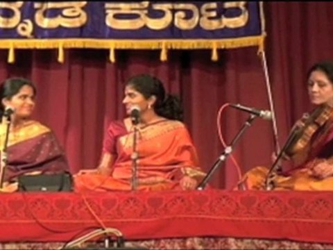 DR. NAG RAO PRESENTS SHRUTHI AND SHRIYA RAJ IN CONCERT IN CHICAGO: HARIDASARA SANGHA..