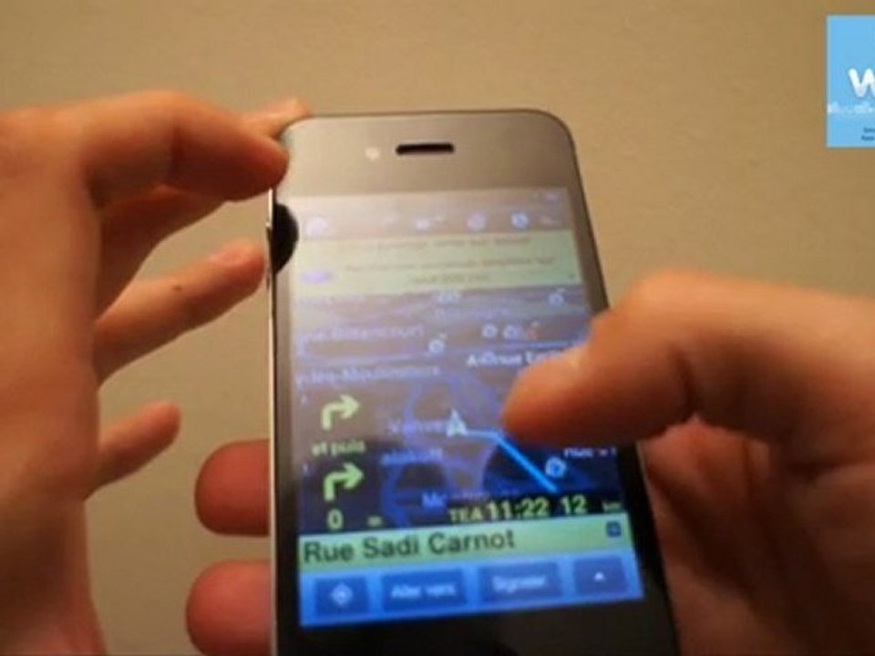 Présentation de la Top Appli iPhone Waze - GPS communautaire