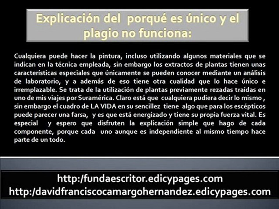 CUADRO DE CINCUENTA MIL DOLARES ELABORADO CON SANGRE DE GALLINAZO