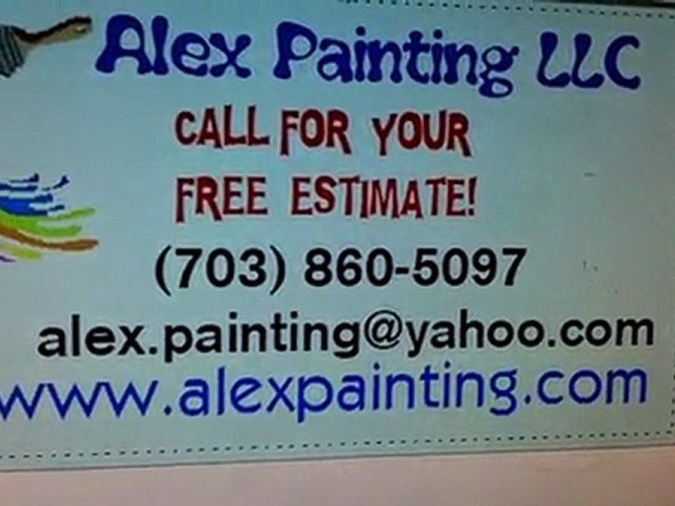 Painting Contractors 703-860-5097 www.Alexpainting.com Northern VA Virginia House Painters