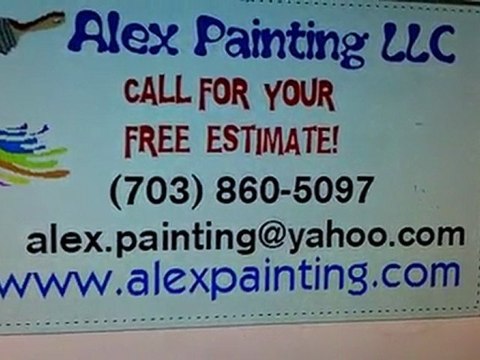 Painting Contractors 703-860-5097 Alexpainting.com Northern VA Virginia House Painters
