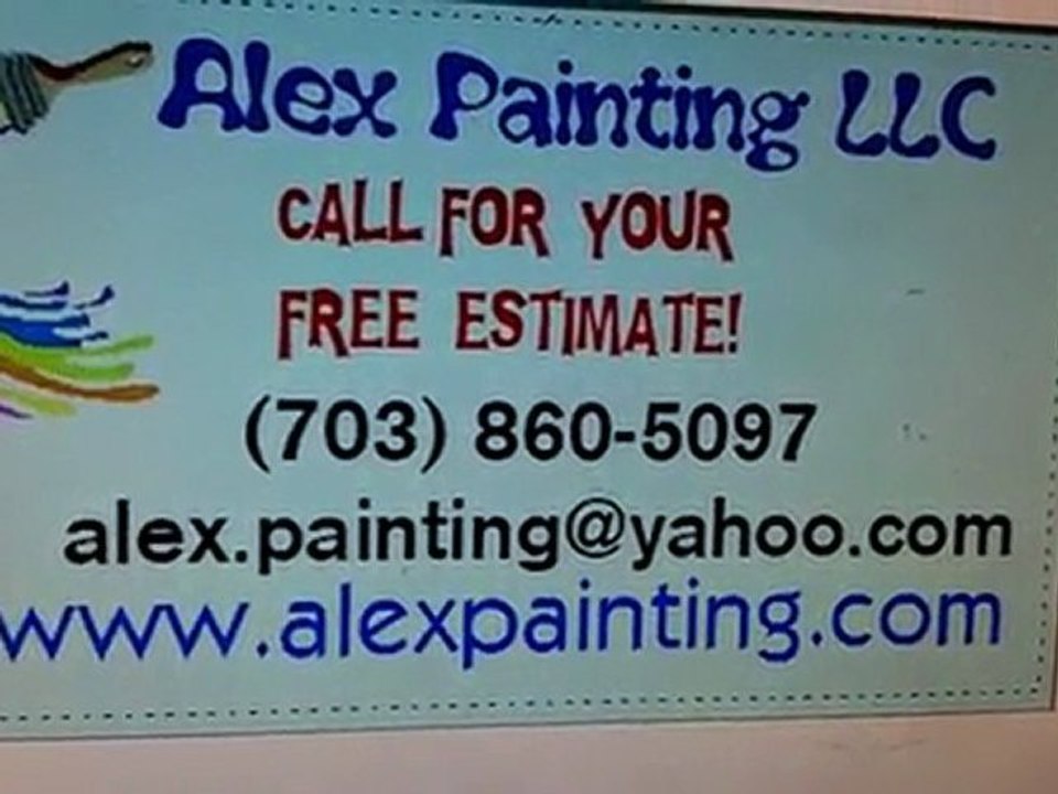 www.AlexPainting.com Reston VA Residential Painters Interior & exterior painting in Reston Virginia