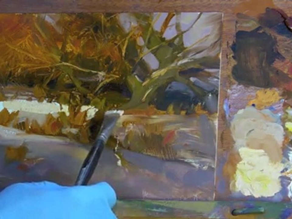 Painting Tip - Painting Oils like Watercolors